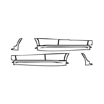 Pre-Cut PPF Mercedes-Benz A Class Hatchback AMG A 35 2024 - PPF-Kits