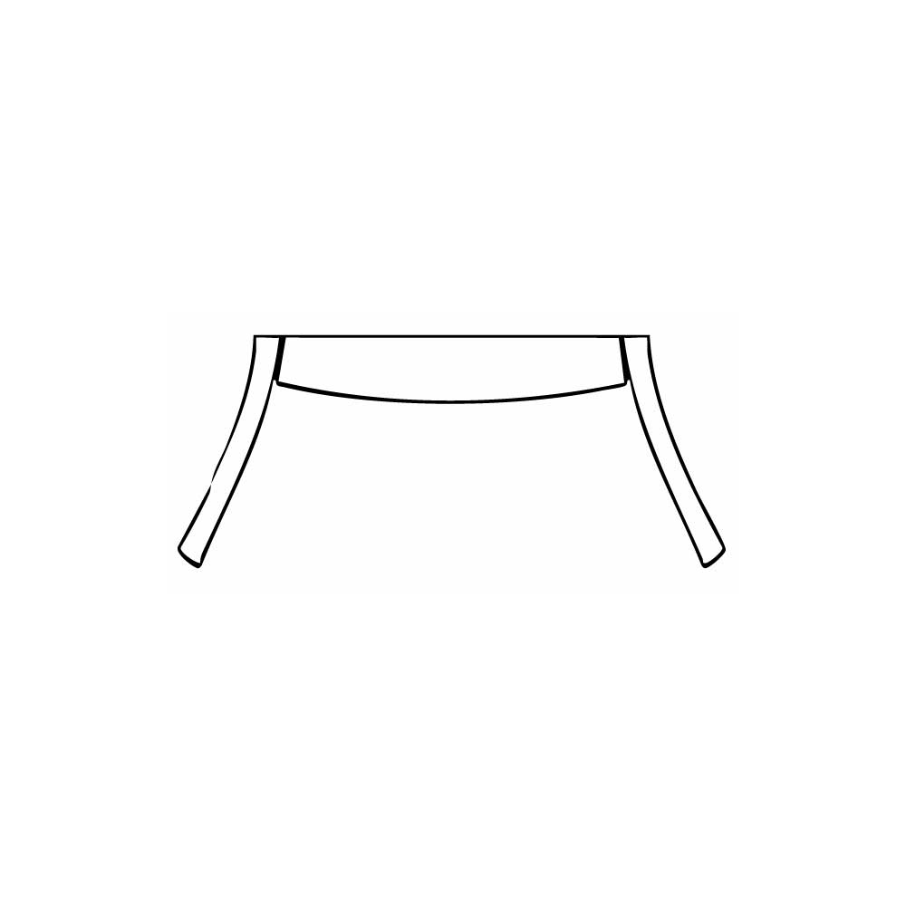Pre-cut PPF pattern: Pillar + Roof front - Mercedes-Benz
