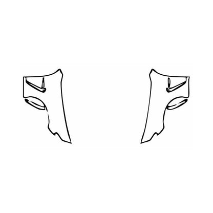 Pre-Cut PPF Mercedes-Benz AMG GT 2-Door AMG GT 63 2024 - PPF-Kits