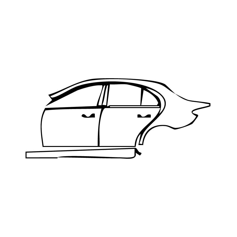 Pre-Cut PPF Mercedes-Benz C Class Sedan Base Standard Wheelbase 2024 - PPF-Kits