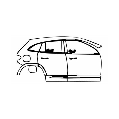 Pre-Cut PPF Mercedes-Benz EQA (US) AMG Line 2024 - PPF-Kits