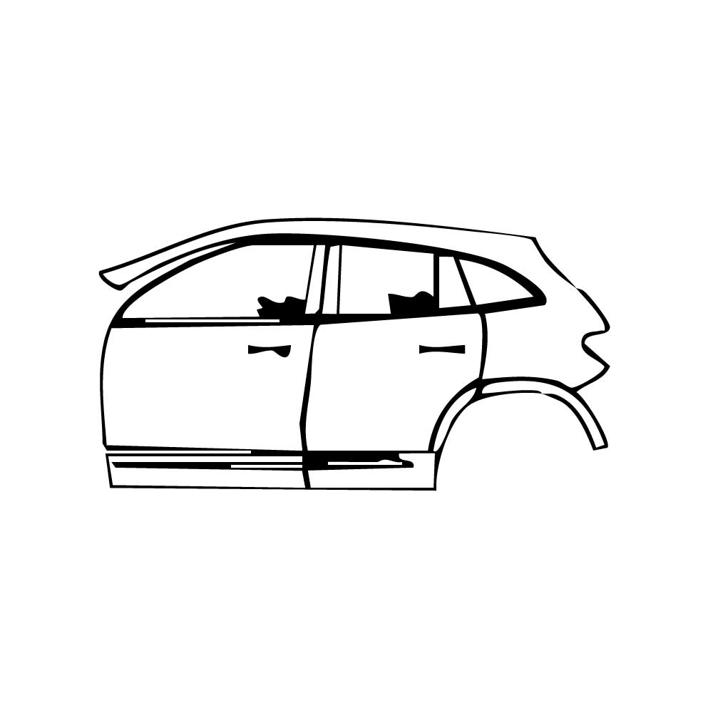 Pre-Cut PPF Mercedes-Benz EQA (US) AMG Line 2024 - PPF-Kits