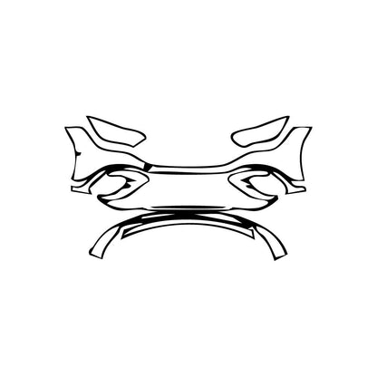 Pre-Cut PPF Mercedes-Benz EQE AMG 53 2024 - PPF-Kits