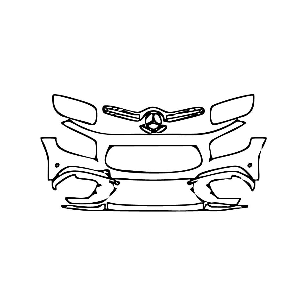 Pre-Cut PPF Mercedes-Benz GLB AMG Line 2024 - PPF-Kits