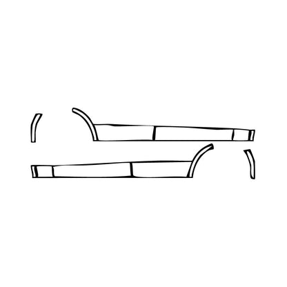 Pre-Cut PPF Mercedes-Benz GLC SUV Extended Wheelbase (GLC L) AMG Line 2024 - PPF-Kits