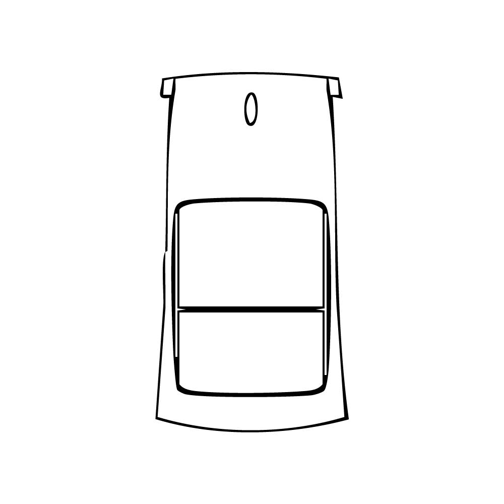 Pre-cut PPF pattern: Roof - Nissan