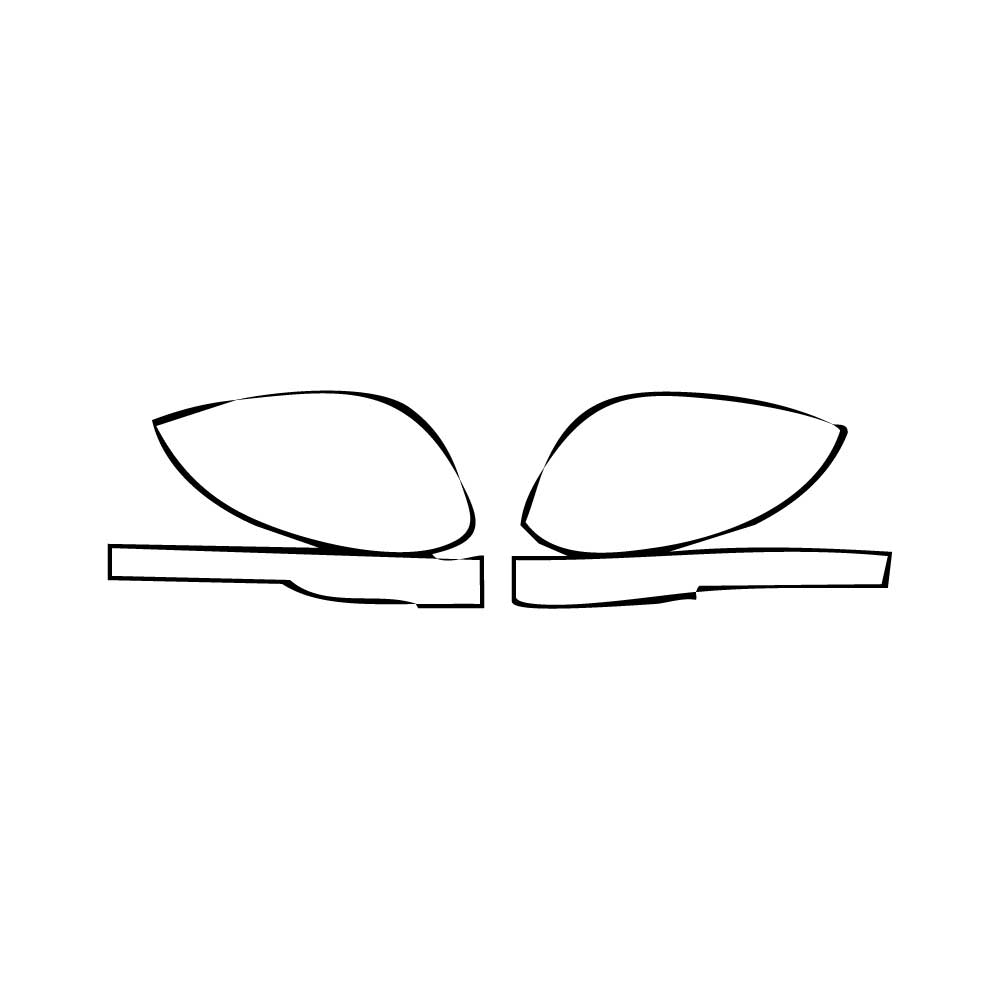 Pre-cut PPF pattern: Mirror - Nissan