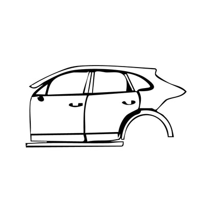 Pre-Cut PPF Porsche Cayenne Cayenne S 2024 - PPF-Kits