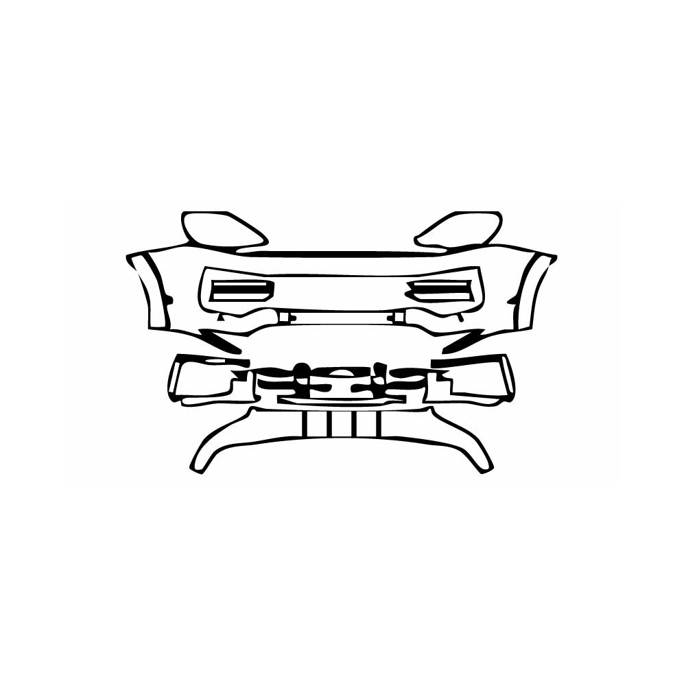 Pre-Cut PPF Porsche Cayenne Turbo E-Hybrid 2024 - PPF-Kits