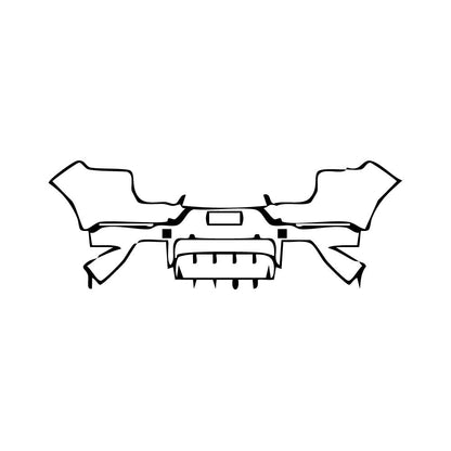 Pre-Cut PPF Porsche Cayenne Coupe Cayenne E-Hybrid Coupe 2024 - PPF-Kits