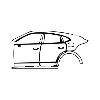 Pre-Cut PPF Porsche Cayenne Coupe Cayenne E-Hybrid Coupe 2024 - PPF-Kits