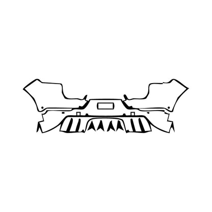 Pre-Cut PPF Porsche Cayenne Coupe Cayenne Turbo E-Hybrid Coupe 2025 - PPF-Kits