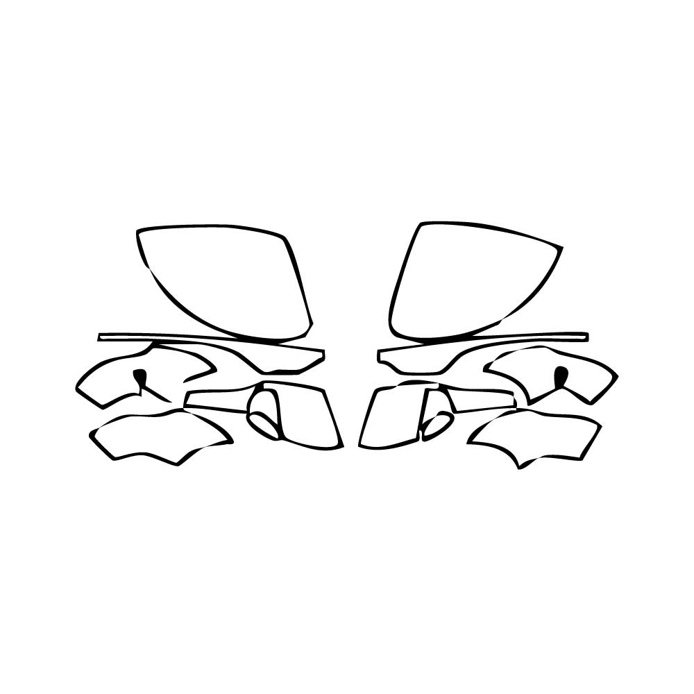 Pre-Cut PPF Porsche Panamera Sedan Panamera Turbo E-Hybrid 2025 - PPF-Kits