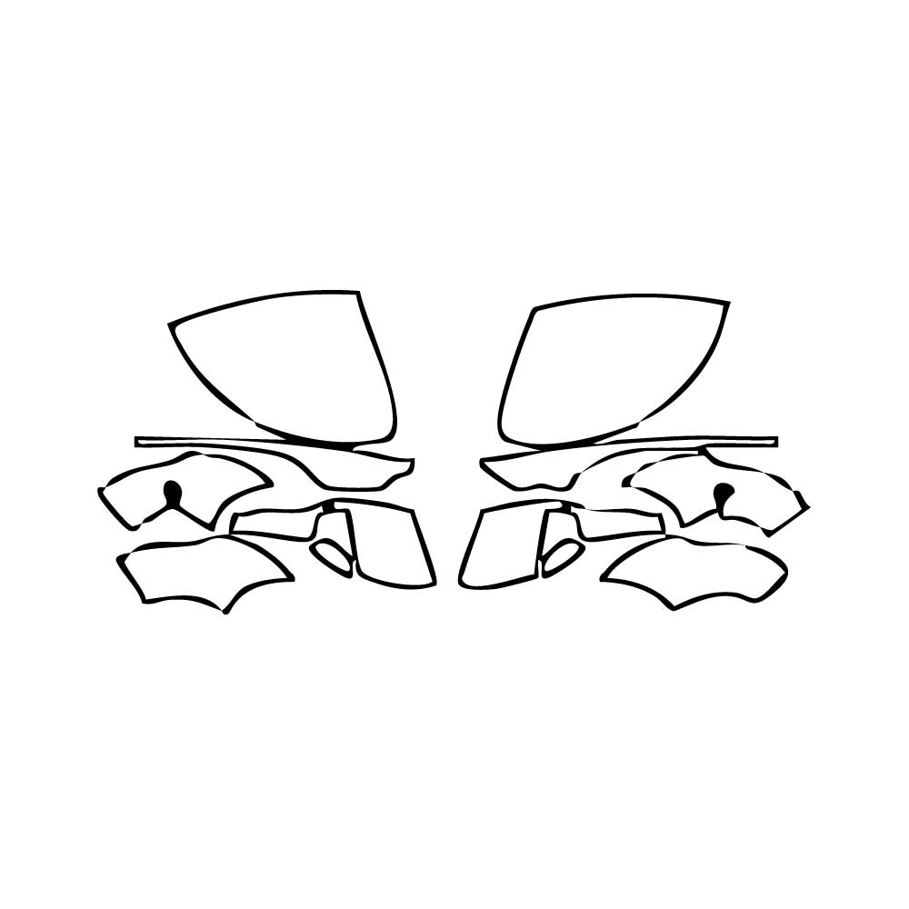 Pre-Cut PPF Porsche Panamera Sedan Panamera Turbo E-Hybrid 2025 - PPF-Kits