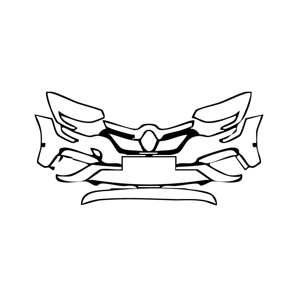 Pre-Cut PPF Renault Arkana Techno 2025 - PPF-Kits