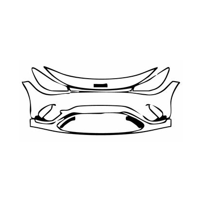 Pre-Cut PPF Smart #3 Base 2025 - PPF-Kits