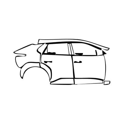 Pre-Cut PPF Toyota bZ4X 2025 - PPF-Kits