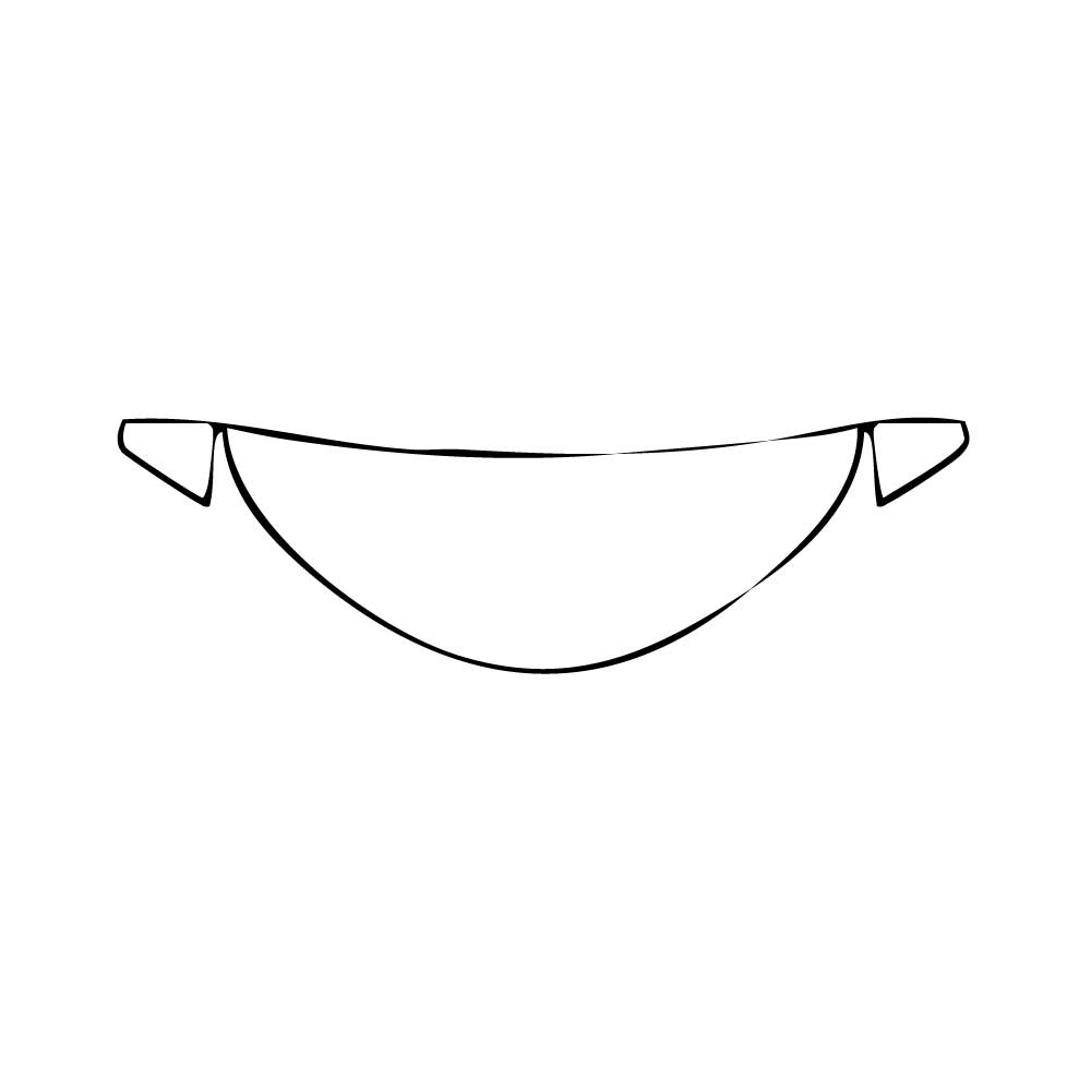 Pre-cut PPF pattern: Hood + Fender - Toyota