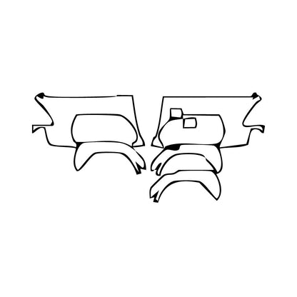 Pre-Cut PPF Toyota Hilux (EU) Double Cab GR Sport 2025 - PPF-Kits