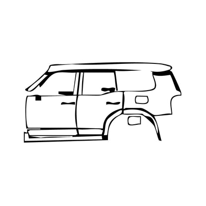 Pre-Cut PPF Toyota Prado Wild version 2025 - PPF-Kits