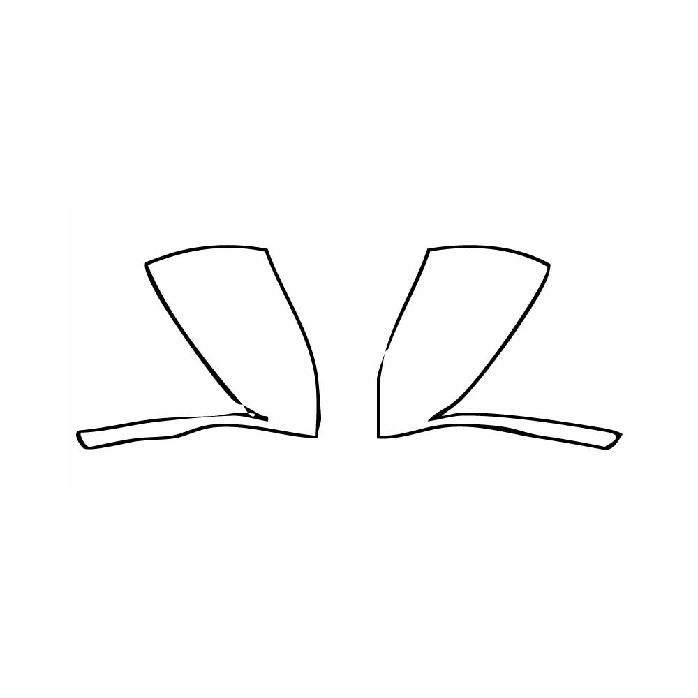 Pre-cut PPF pattern: Mirror - Volkswagen
