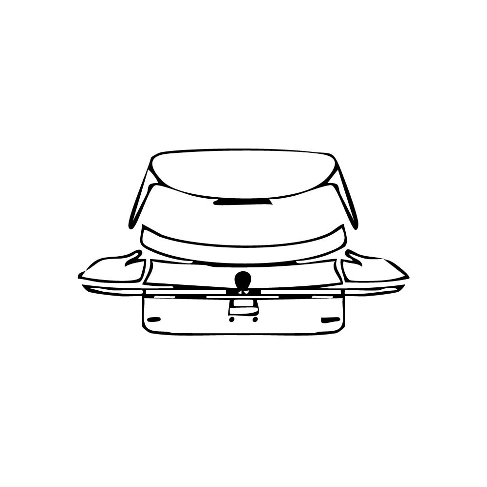 Pre-cut PPF pattern: Trunk Lid - Volkswagen