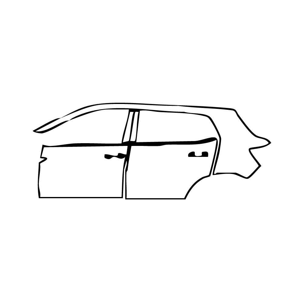 Pre-Cut PPF Volkswagen T-Cross (BR) 2025 - PPF-Kits