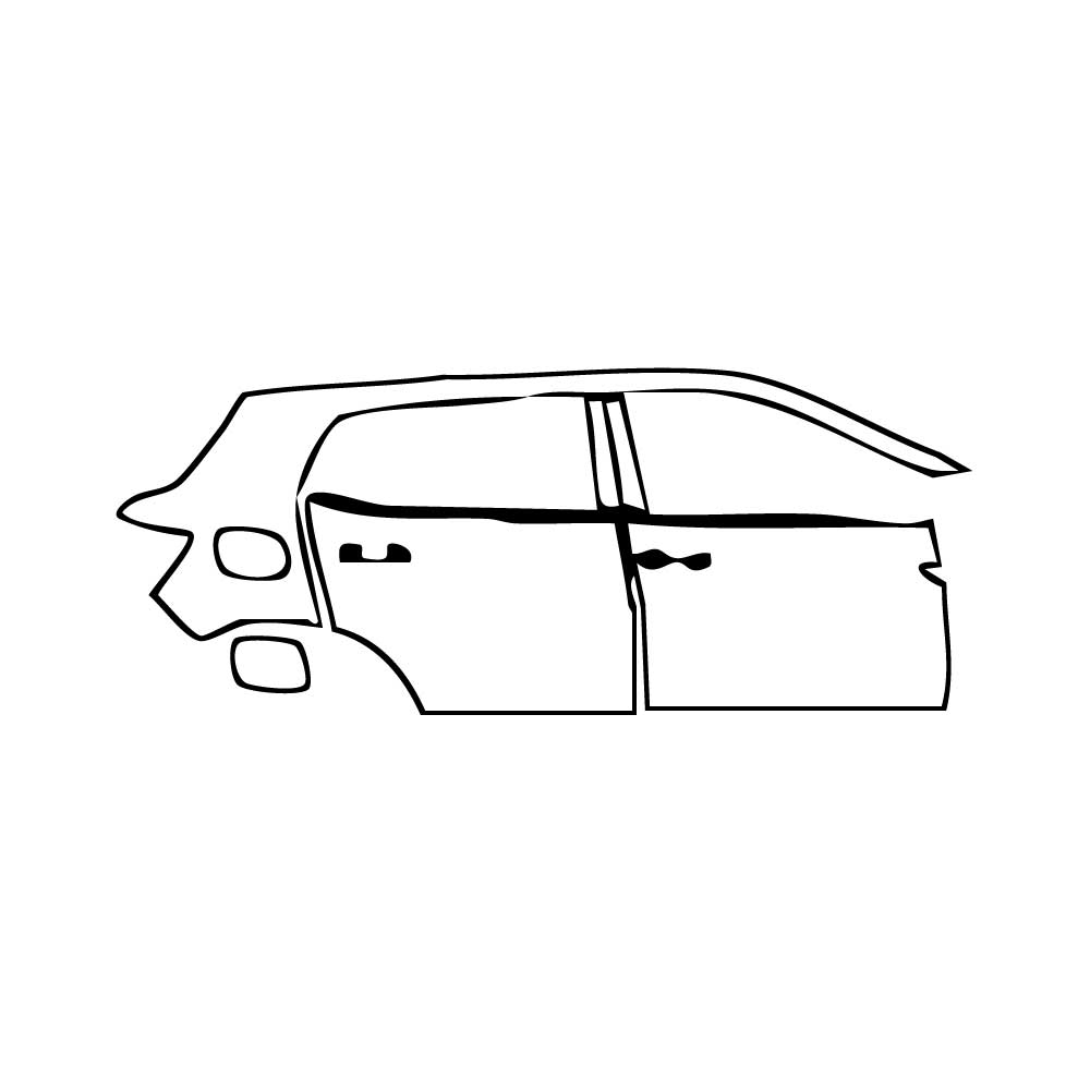 Pre-Cut PPF Volkswagen T-Cross (BR) 2025 - PPF-Kits