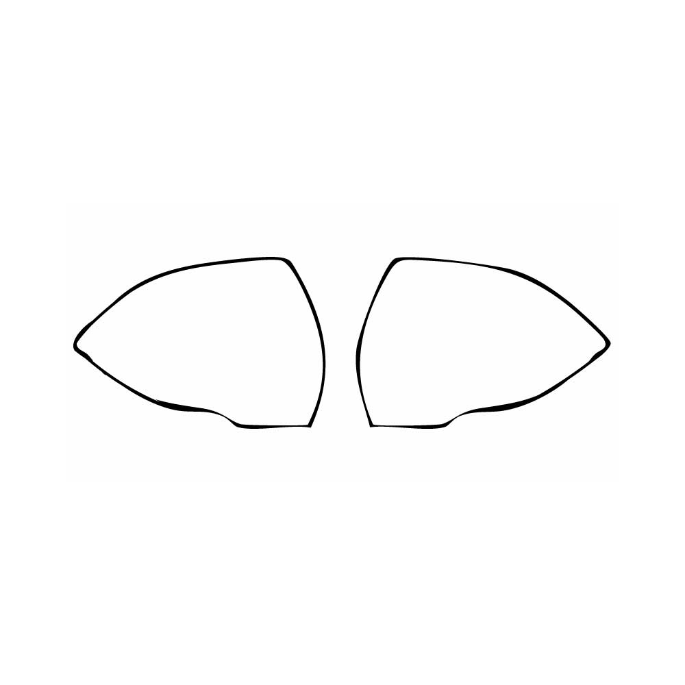 Pre-cut PPF pattern: Mirror - Volvo