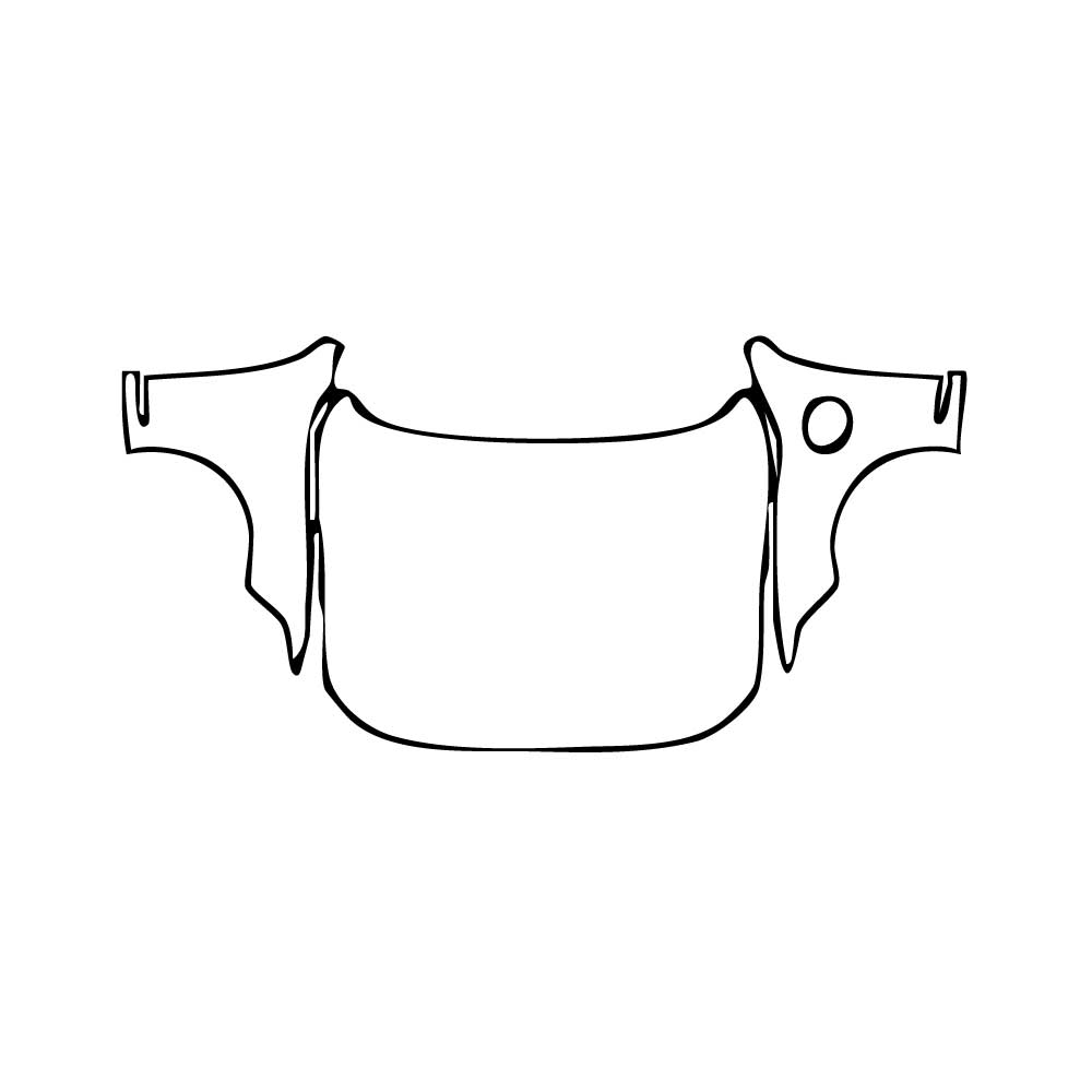 Pre-cut PPF pattern: Hood + Fender - Volvo