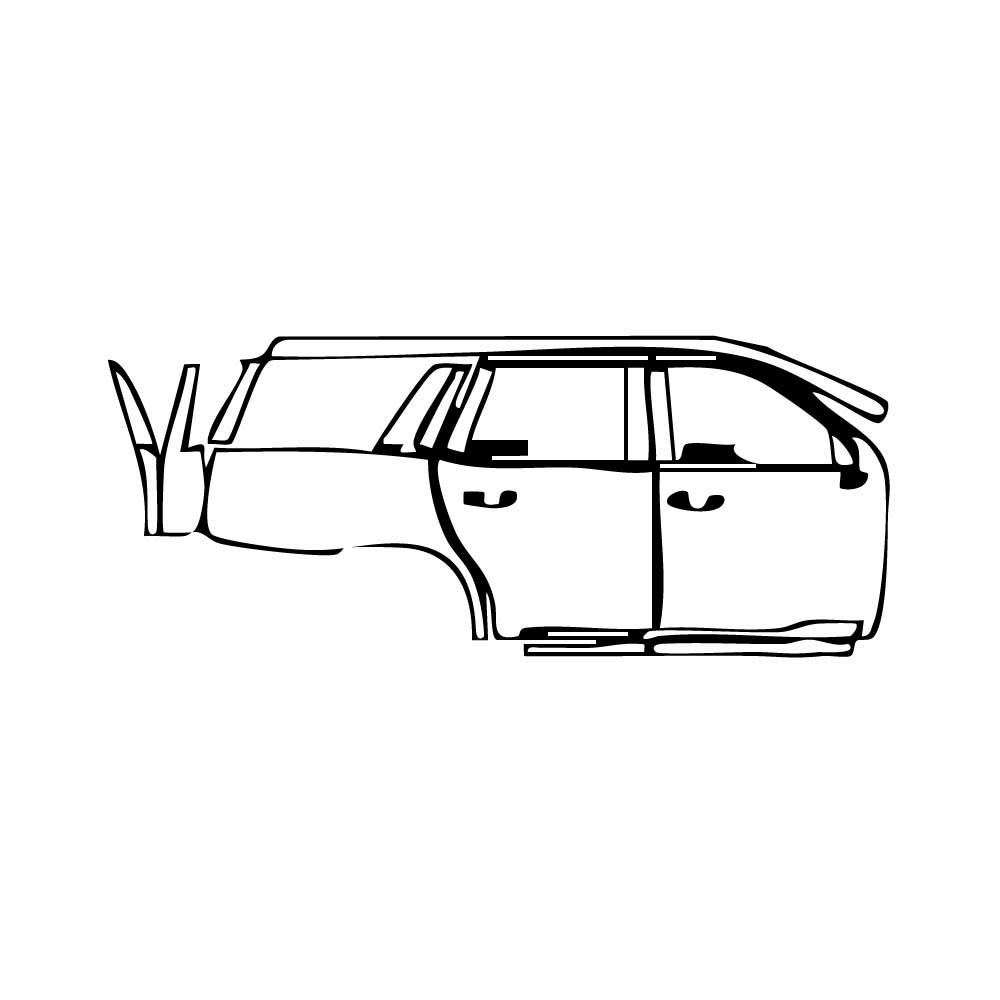 Pre-Cut PPF Cadillac Escalade Standard Wheelbase 2024 - PPF-Kits