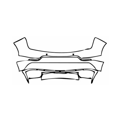 Pre-Cut PPF Cadillac GT4 2024 - PPF-Kits