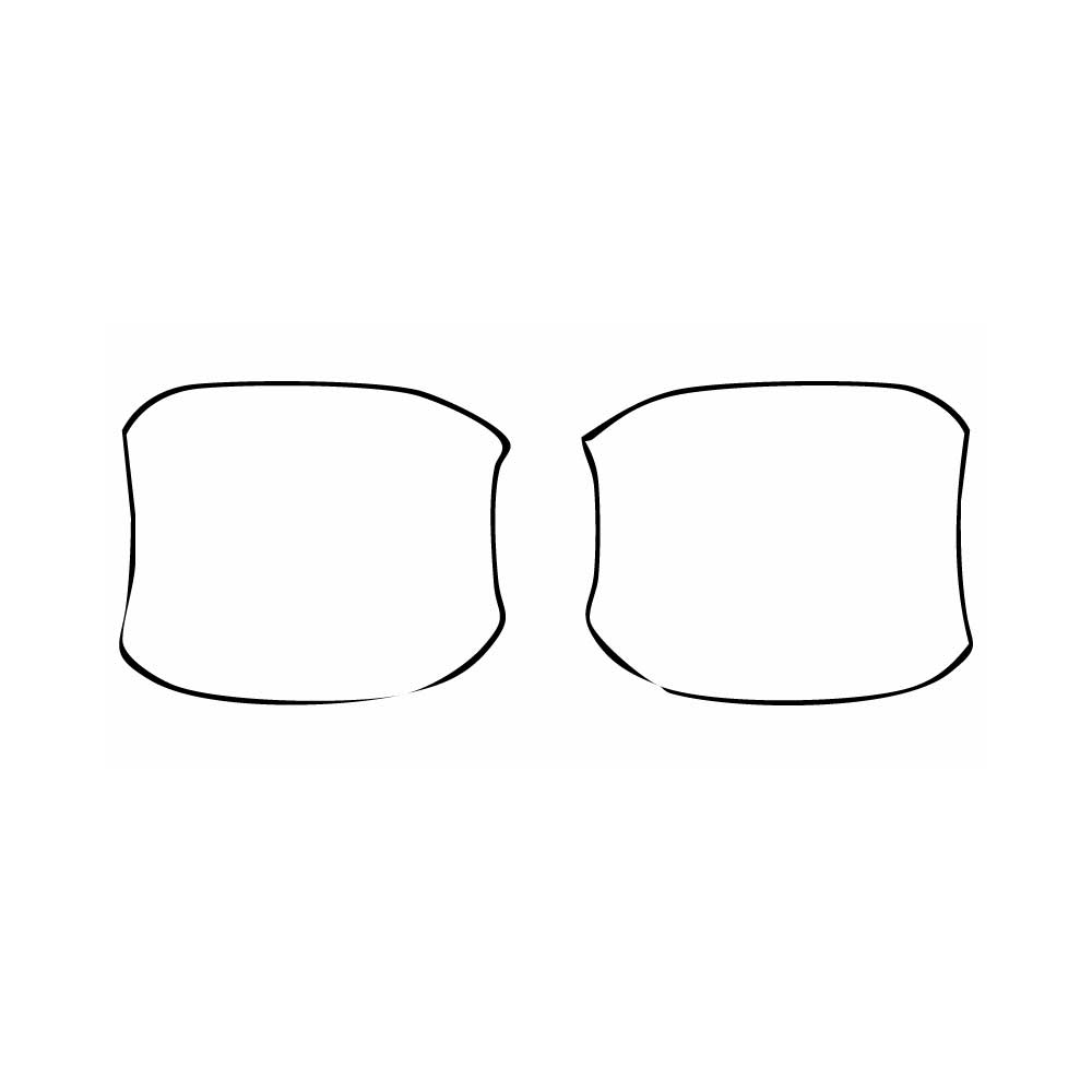 Pre-cut PPF pattern: Door Handle Inserts - Chevrolet