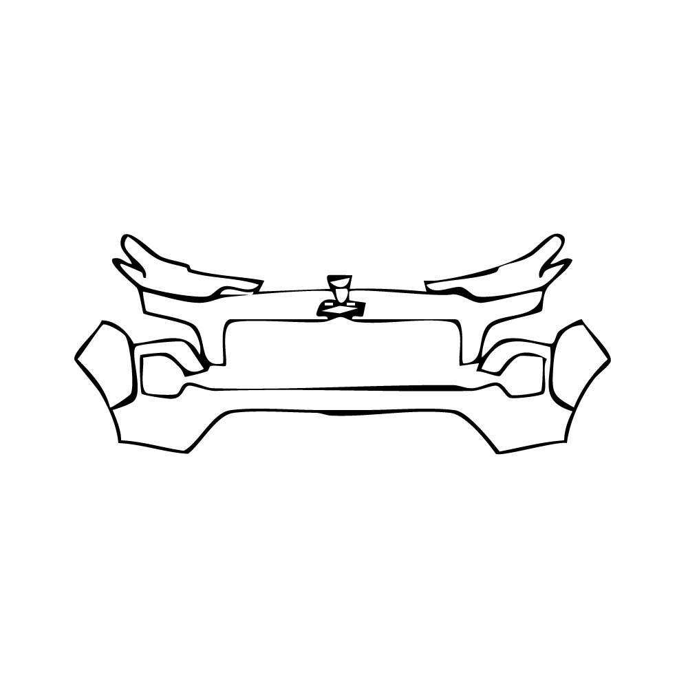 Pre-Cut PPF Chevrolet Colorado Crew Cab Z71 2024 - PPF-Kits