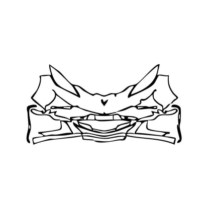 Pre-Cut PPF Chevrolet Corvette Z06 Coupe 2024 - PPF-Kits