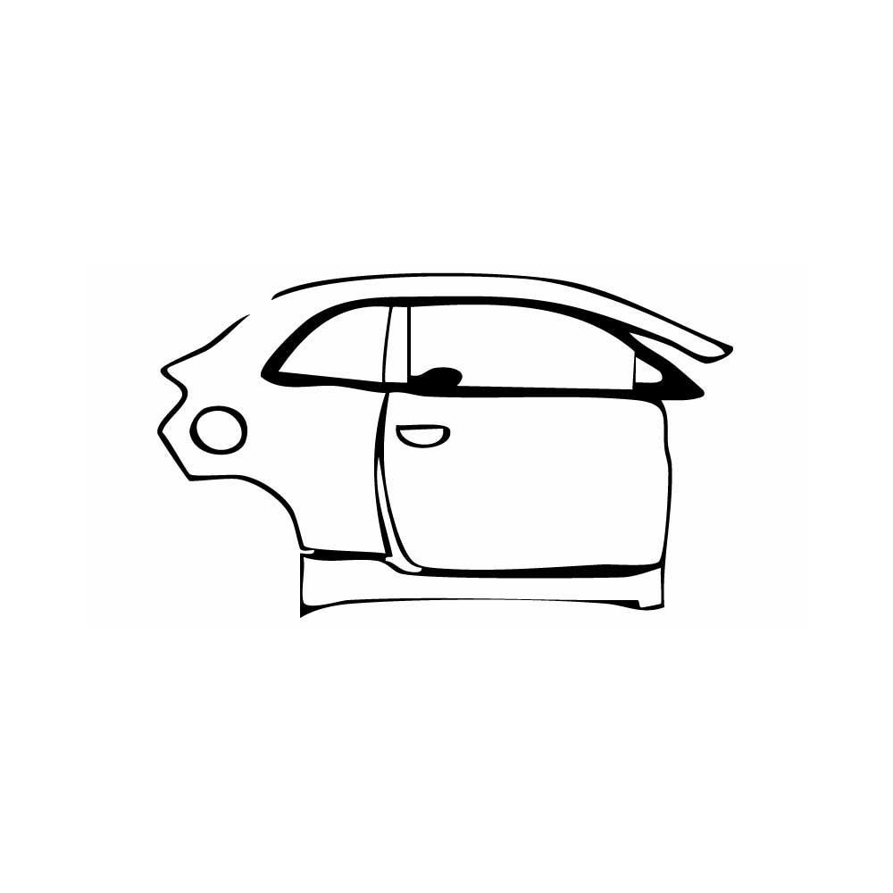 Pre-Cut PPF Fiat 500e 2 door Base Coupe 2024 - PPF-Kits