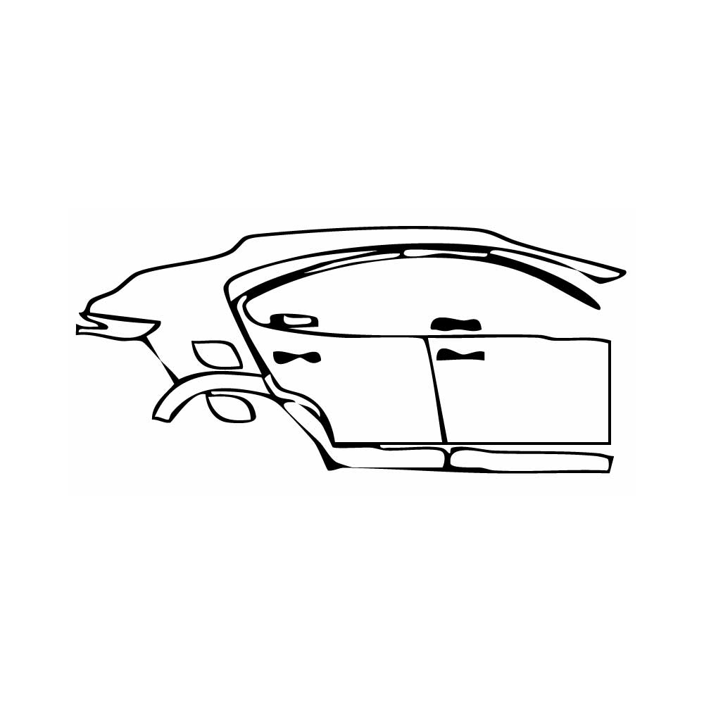 Pre-Cut PPF Fiat Fastback Abarth 2024 - PPF-Kits