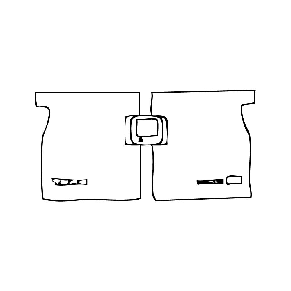 Pre-Cut PPF Fiat Toro 2024 - PPF-Kits