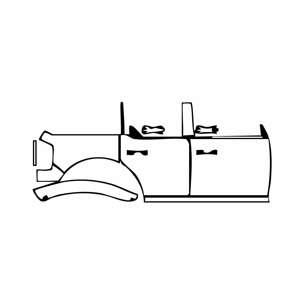 Pre-Cut PPF Ford Bronco 4 Door Base 2024 - PPF-Kits