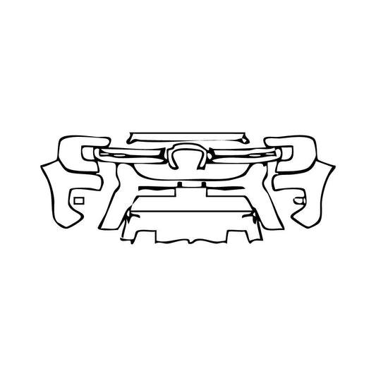 Pre-Cut PPF Ford Ranger (EU) Wildtrak 2024 - PPF-Kits