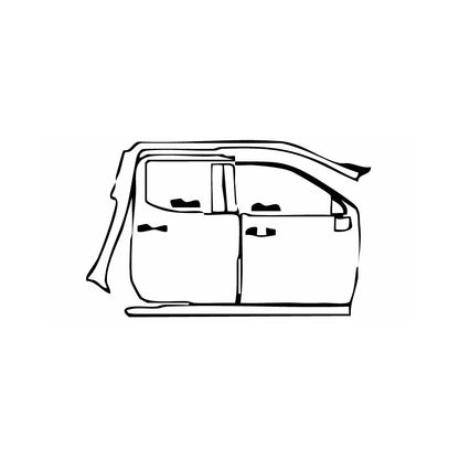 Pre-Cut PPF GMC Sierra 1500 Crew Cab SLT 2024 - PPF-Kits