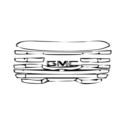 Pre-Cut PPF GMC Sierra 1500 Crew Cab SLT 2024 - PPF-Kits