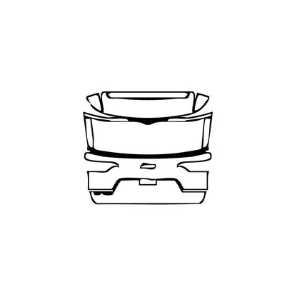 Pre-Cut PPF JEEP Grand Cherokee Grand Cherokee L (3-row) Limited 2024 - PPF-Kits