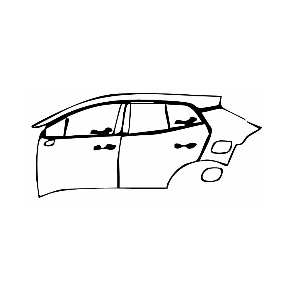 Pre-Cut PPF KIA Sportage (EU) Base 2024 - PPF-Kits