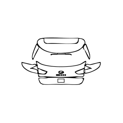 Passgenaue Lackschutzfolien PPF KIA Xceed (EU) Base 2020