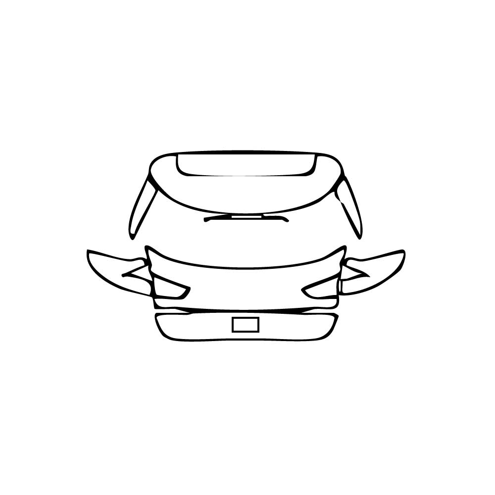 Passgenaue Lackschutzfolien PPF KIA Xceed (EU) Base 2020