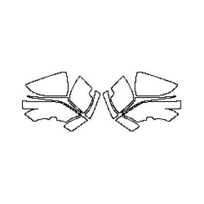 Pre-Cut PPF Lexus LS Hybrid F Sport 2024 - PPF-Kits