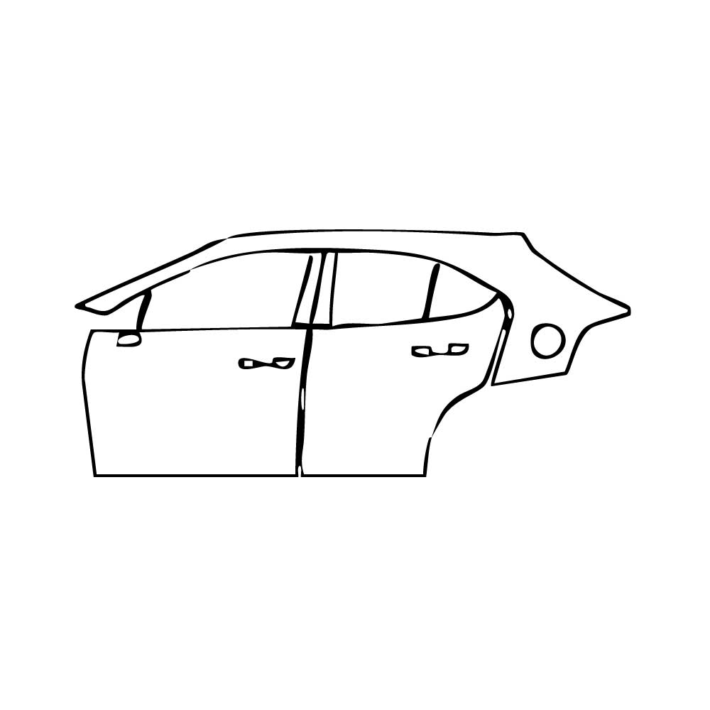 Pre-Cut PPF Lexus UX F-Sport 2024 - PPF-Kits