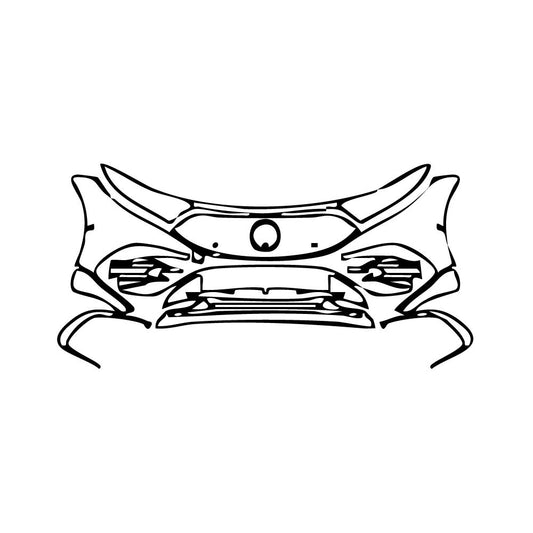 Pre-Cut PPF Mercedes-Benz EQS AMG Line 2024 - PPF-Kits