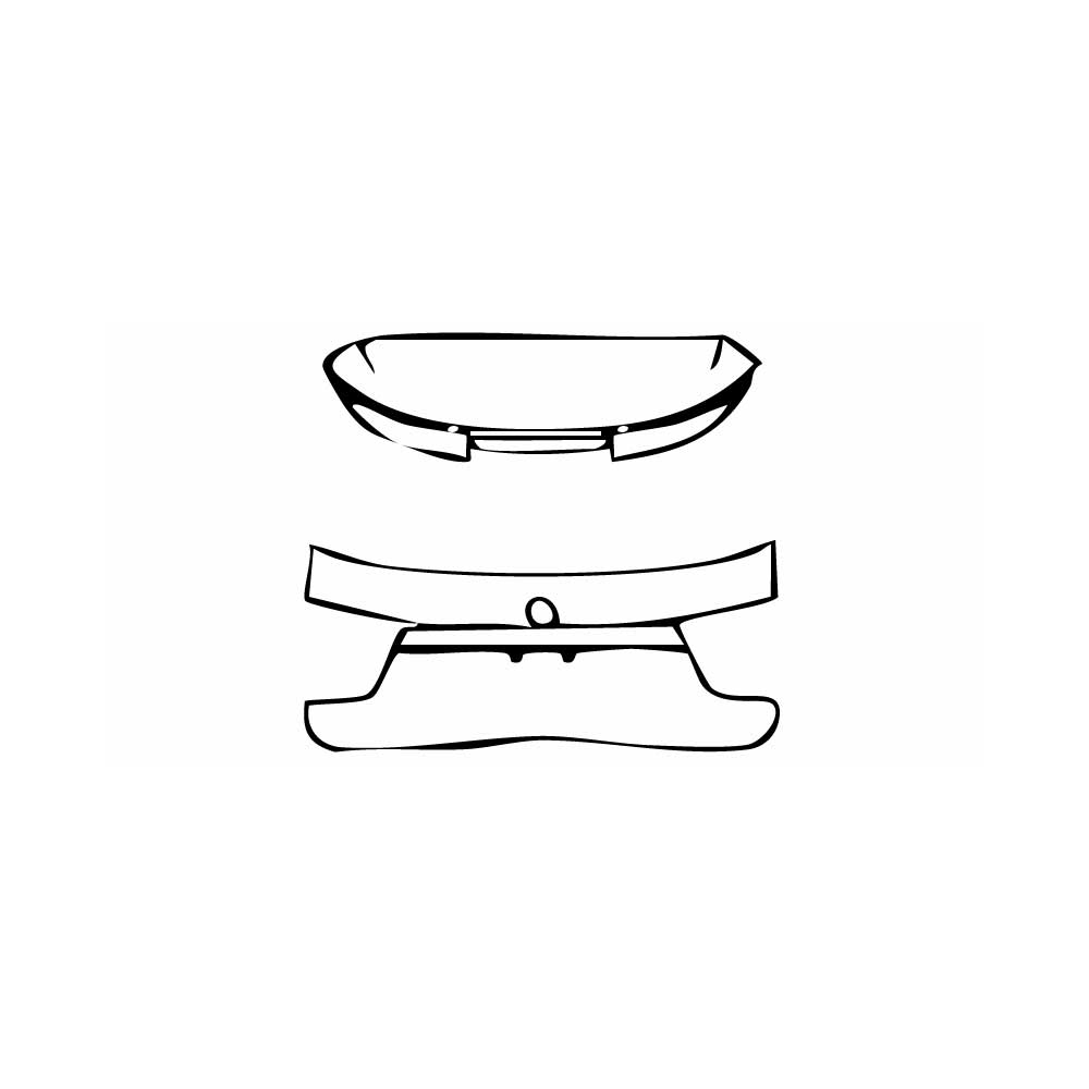 Pre-cut PPF pattern: Trunk Lid - Nissan